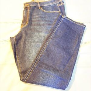 Old Navy Dark Blue Mid-Rise Skinny Jeans